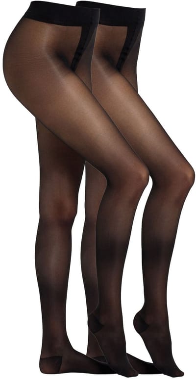 camano, Panty Damespanty Fijne panty, licht transparant afgewisseld met ondoorzichtig, aangenaam nonchalant casual, platte naad Draagcomfort Comfortabel, klassieker vrouwelijk klassiek 40 DEN.