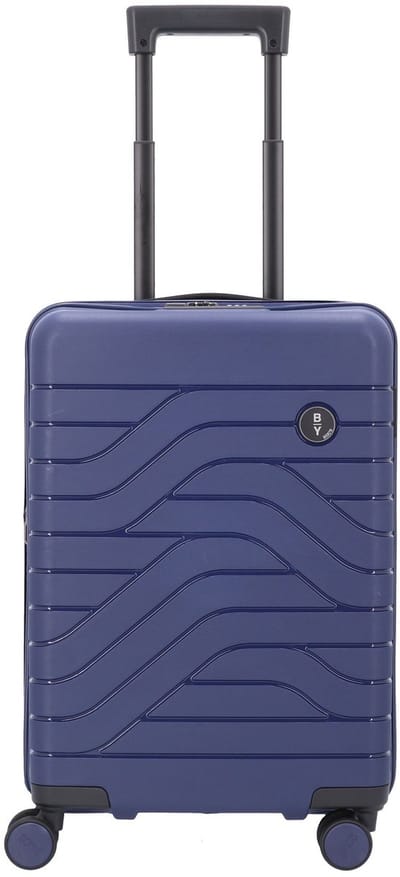 BRIC'S Ulisse Cabin Trolley 55 cm / 42 - 50 L Expandable Grey Blue Blauw