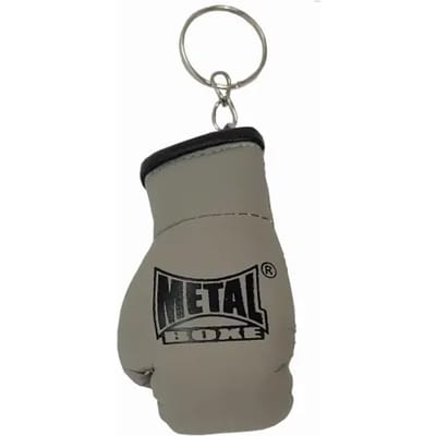 Mini handschoen sleutelhanger Metal Boxe