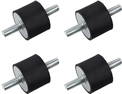 Rubberen Trillingsdempers M10 - 4 Stuks Anti-Vibratie Buffers voor Compression en Motoren