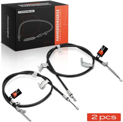 Frankberg 2x kabel handrem achteras beide zijden voor Nissan