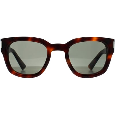 Saint Laurent Square Unisex Havana Grey SL 838