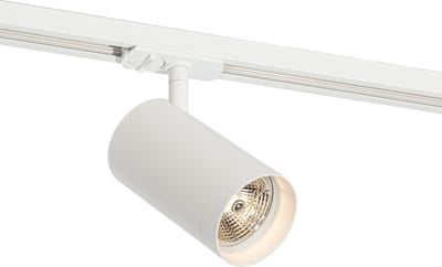 QAZQA jeana luxe - Moderne Spot railsysteem verlichting, railverlichting geschikt voor led - 1 lichts - Ø 7.6 cm - Wit - Woonkamer | Slaapkamer | Keuken