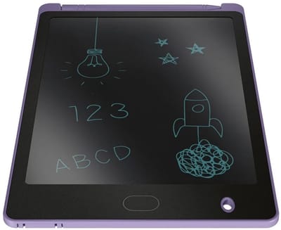 Silvercrest LCD Schrijfbord - Tekentablet - Lavendel - 22,2 x 14,9 x 0,54 cm - 8.5 inch
