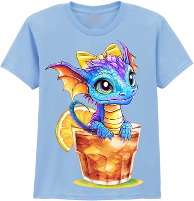 KIDS Draak Iced Tea Dragon The Coloured House KIDS T-shirt M