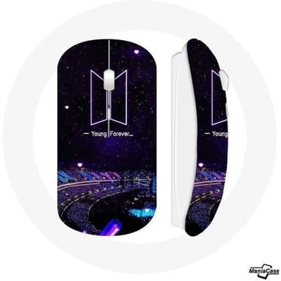 BTS Army Bomb Lightstick Young Forever draadloze muis