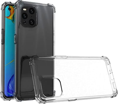 HB Hoesje Geschikt voor Oppo Find X3 Pro - Transparant - Anti-Shock Hybrid Back Cover