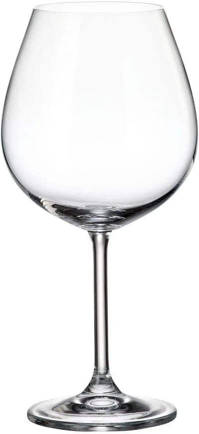 Crystal Bohemia colibri rode wijn glas 650 ml