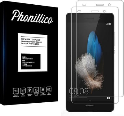 Screenprotector voor Huawei P8 Lite - 2 stuks Beschermglas van glas Transparante glazen schermbeschermfolie