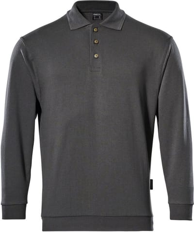 Mascot Crossover Polosweatshirt 00785-280 - donkerantraciet - M