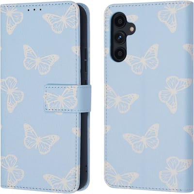 imoshion Hoesje - Geschikt voor Samsung Galaxy A34 (5G) - Design Bookcase smartphone - Butterfly