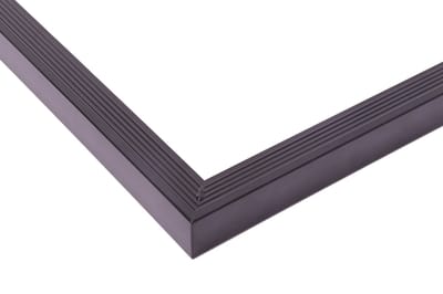Wovar Daktrim Antraciet Aluminium Buitenhoek 6.0 x 6.4 x 40 cm | Per Stuk