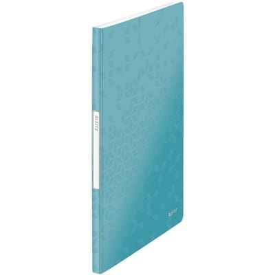LEITZ presentatiemap Active Wow, voor A4-formaat, 20 hoesjes, ijsblauw