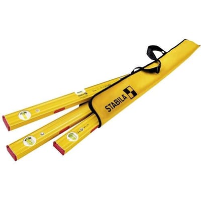 Stabila PRO SET 80 ASM 19716 Waterpasset 30 cm, 60 cm, 120 cm 0.5 mm/m