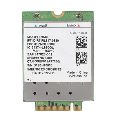 OmGoods - Dailygoody - L850-GL Netwerkkaart - 4G WiFi-kaart - Hoge snelheid - 450Mbps - NGFF/M2 interface - Voor ProBook 440 G5 - Compact formaat