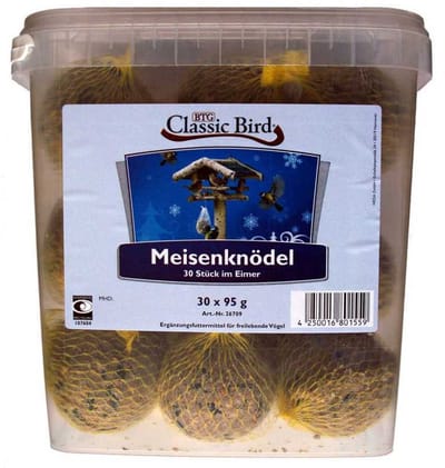 Klassieke vogel in een emmer - 30 knoedels