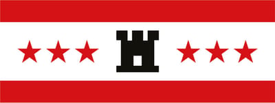 Drentse Vlag 80x120cm