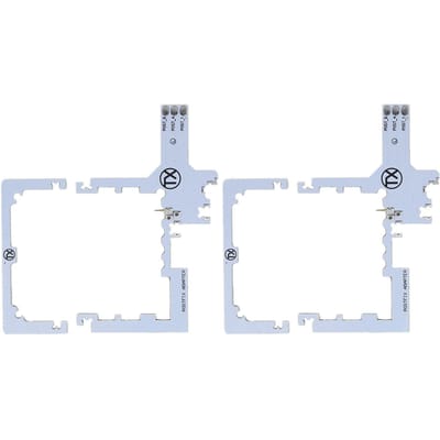 2 Set CPU Postfix Adapter Professionele Vervanging CPU Postfix Adapter V1 Versie voor XBOX360 Slim white