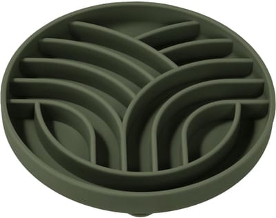 Famanu – Anti-Schrokbak voor Katten en Puppy met Zuignap(15cm - Boom) Gezond Eten - Stopt Honde Opgeblazen - Antislip - Siliconen