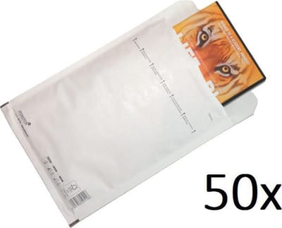 Master'in Bubbel Enveloppen  (B5) - Luchtkussen Enveloppen  180x265mm (14/D) - 50 stuks