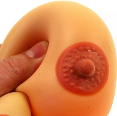 Stressbal - Stressbal Borst - Stress Boob - Stress- LOUZIR