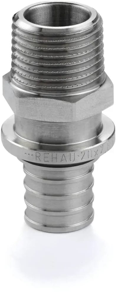 REHAU Overgang 14 x 1,5 - R 1/2, 12350801001