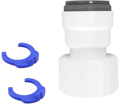 Dailygoods - 1Pcs RO Water Filter Fitting - 1/2" Female naar 1/2" Rechte Buiskoppeling