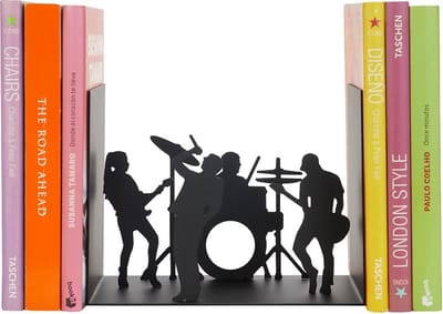 Balvi Boekensteun The Band Muziekgroep Metaal Zwart