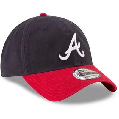 New Era Mlb Core Classic 2.0 Rep Atlanta Braves Hm Pet Rood,Blauw