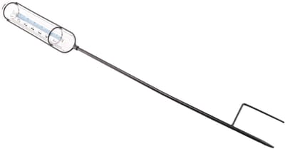 TsoLay Regenmeter, vorstbestendig, regenmeter, decoratieve regenmeter voor buiten, op beoordeelde regenmeter voor de tuin met paal