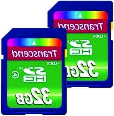 Geheugenkaart Set - SDHC Kaarten - Foto Opslag - Dubbele Capaciteit - 2x 32GB - Zwart