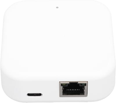 Smart Wifi Gateway - Hub Connectie - Centraal Apparaat Beheer - Draadloze en Bekabelde Opties - Compact Formaat - Zwart