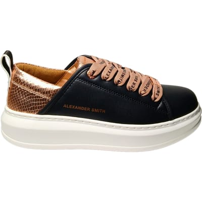 Damesschoenen Alexander Smith Eco-wembley vrouw-zwart koper