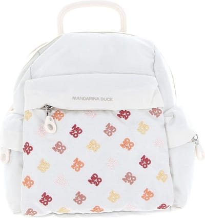 MANDARINA DUCK Rugzak MD20 Blossom Backpack Optical White Crème