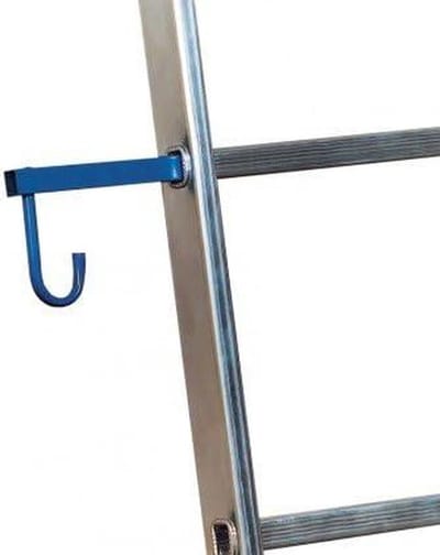 Ladder Haak - Gereedschapshouder Ladder - Gereedschap Ophangen - Roestvrij Staal - 8.5 cm Haak - Zilver