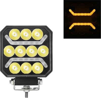 led werklamp 10x led + 2 led strips 15w - werklicht - werklamp - bouwlamp - ledlamp - lamp