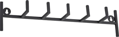 LOFT42 Hook Industriele Kapstok Zwart Metaal - 5 haken - 40x10x10