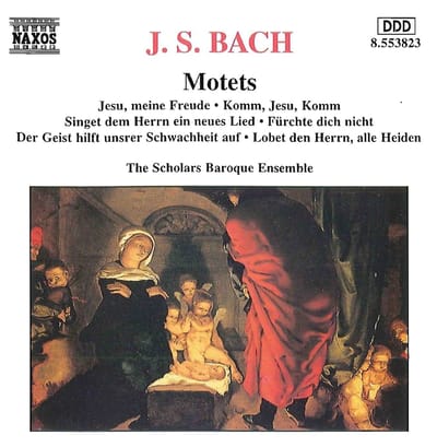 The Scholars Baroque Ensemble - J.S. Bach: Motets (CD)