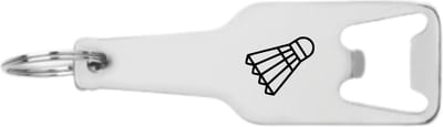Akyol - badminton shuttle flesopener - Badminton - badmintonners - leuk cadeau voor iemand die van badminton houd - sport - 105 x 25mm