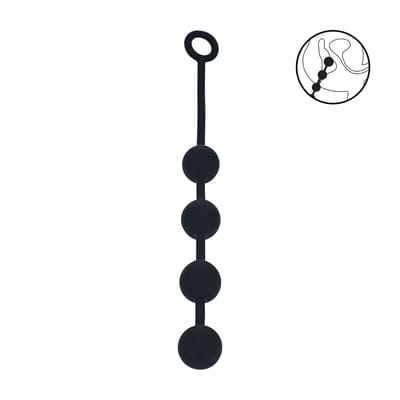 Levelz - Silicone Anal Balls - Large - 40mm