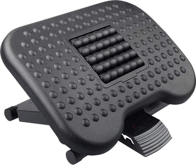 Lexium Voetensteun Bureau - Voetensteun Ergonomisch - Voetenkussen voor zithouding thuis of op kantoor