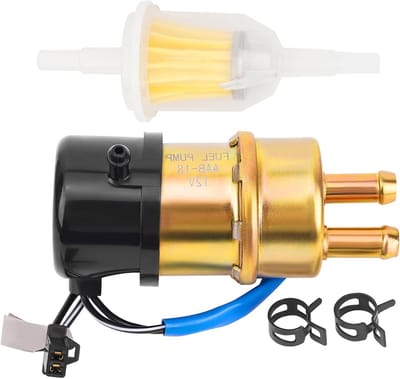Benzinepomp Motor - Brandstofpomp Elektrisch - Motoronderhoud - Voertuigspecifieke Pasvorm - 12 V 1.0 A - Metaal