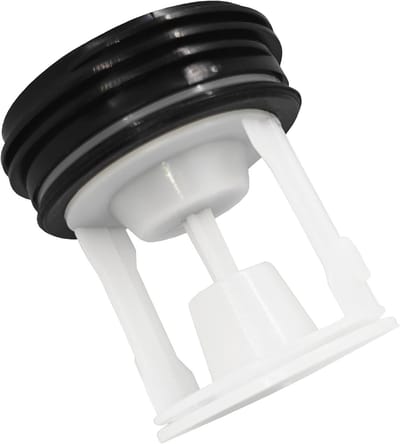 Vervangend Fluff Filter voor Wasmachines - Geschikt voor 481248058385 & C00312342 - Filterinzet voor Afvoerpomp, Bescherming tegen Pluis en Verstoppen