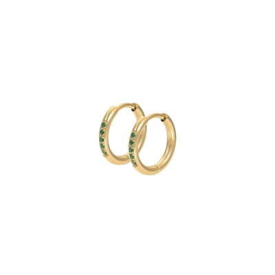 iXXXi Jewelry-Oorring Emerald-Goudkleurig-Dames Oorbellen