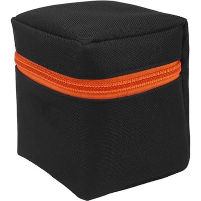 Gewatteerde Dikke Camera Lens Tas Schokbestendige Beschermende Pouch Case voor DSLR Camera Lens black