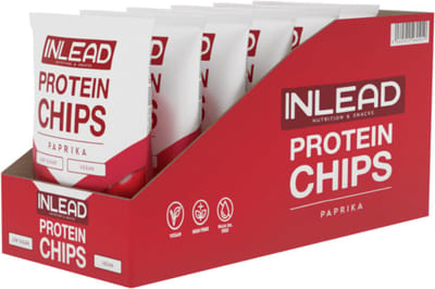 Inlead Protein Chips (6x50g) Paprika - Functionele voeding - Eiwit Snacks