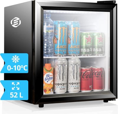 Equivera Mini Fridge for Drinks - Kleine Koelkast - Mini Koelkasten - Minibar - Mini Fridge - Mini Koelkast - Mini Koelkastje - Must have voor in Huis!