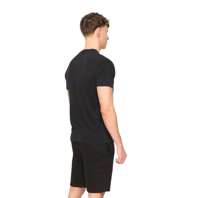 Duck and Cover Heren Randolph Logo Casual T-shirt (Zwart)