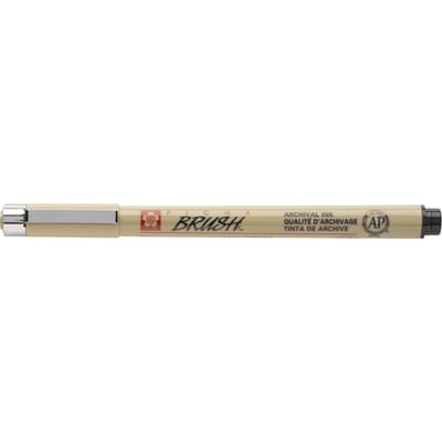 Brushpen Sakura Pigma Brush zwart