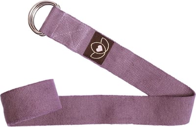 Yoga riem / strap extra lang lavendel - Lotus